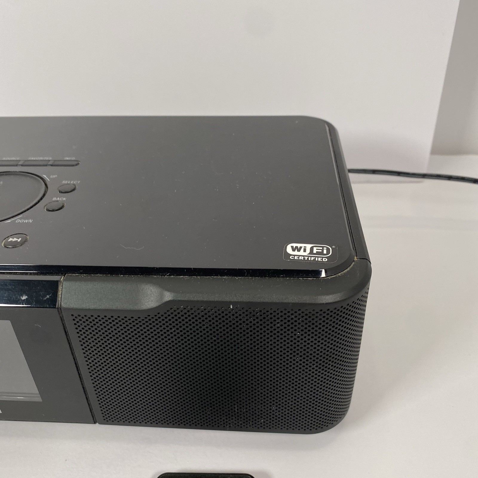 VTech IS9181 Internet Radio Speaker Alarm Clock Wireless LAN TESTED + REMOTE