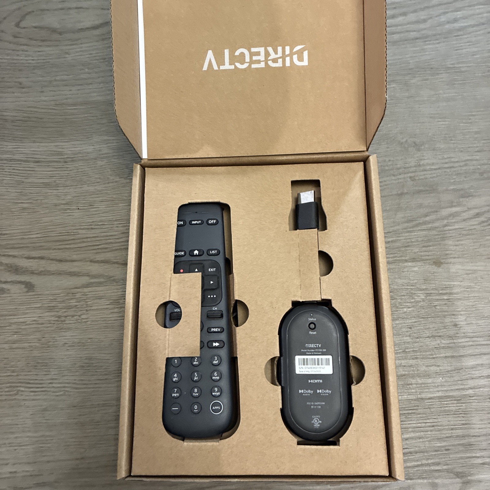 DIRECTV Gemini Air Streaming Device P21KW-500 FAST SHIPPING!