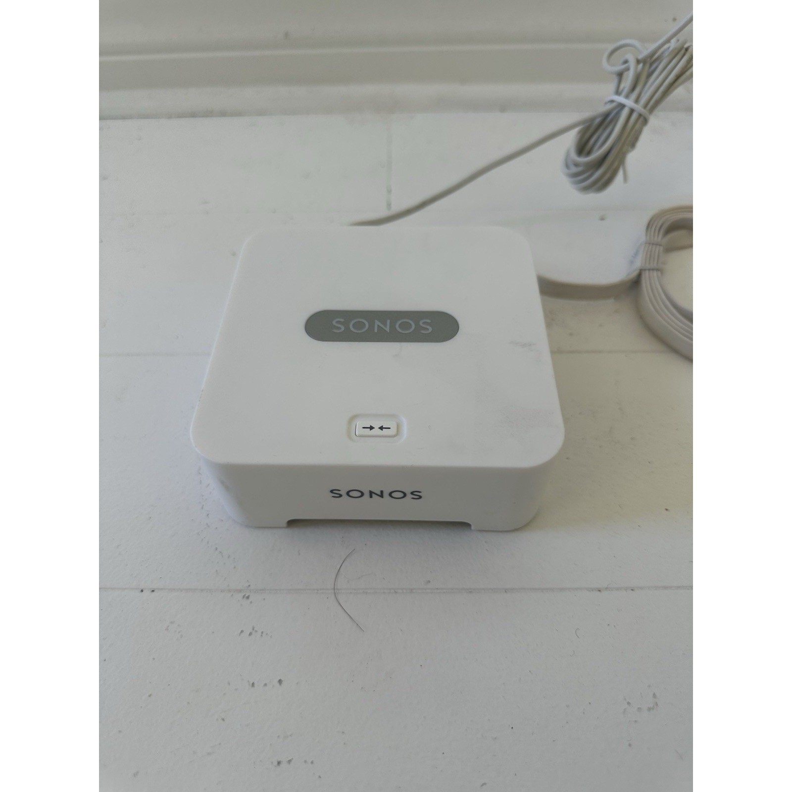Sonos Sound Bridge Wireless HiFi System White with Power Supply Used
