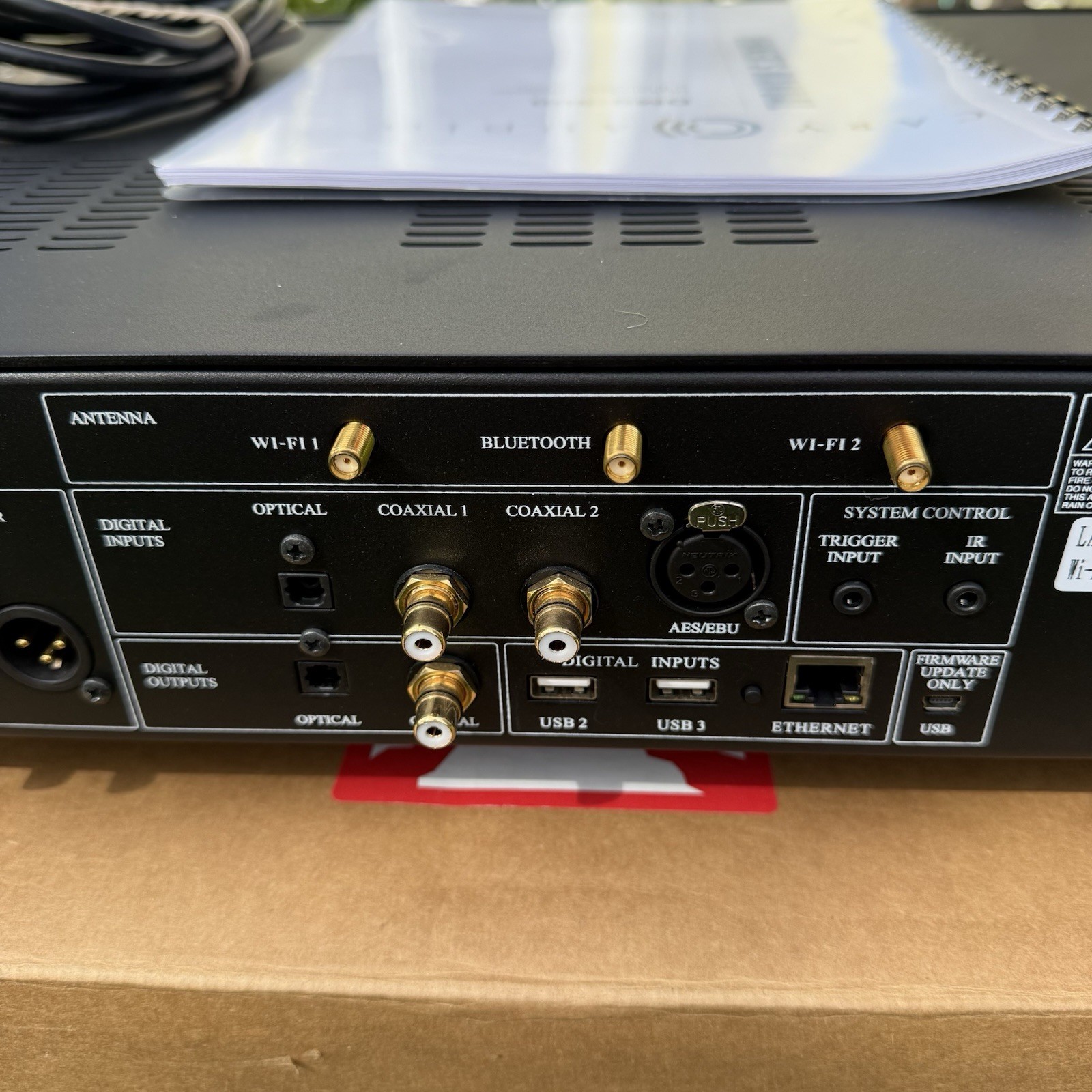 Cary Audio DMS-500 Black Network Player w/Remote Original Box
