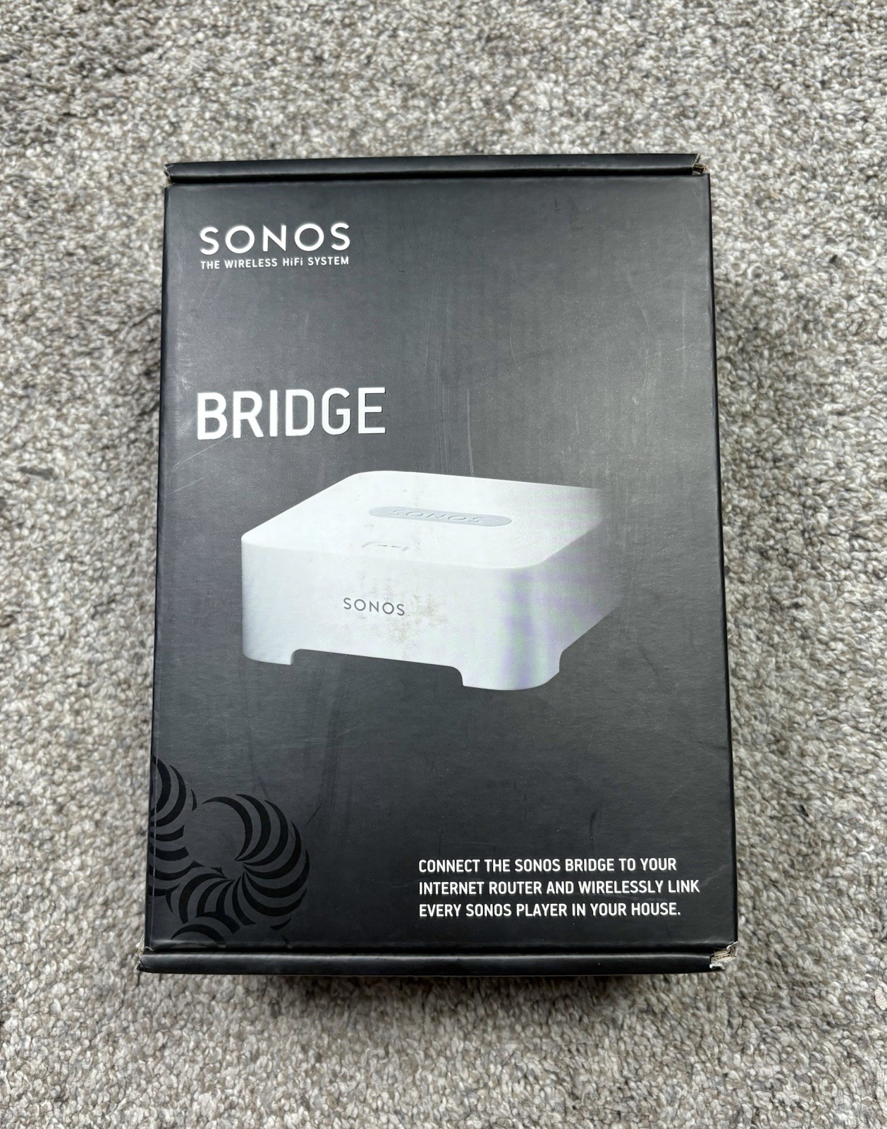Sonos Bridge Wireless HiFi System (sw V4.0) – White, Open Box