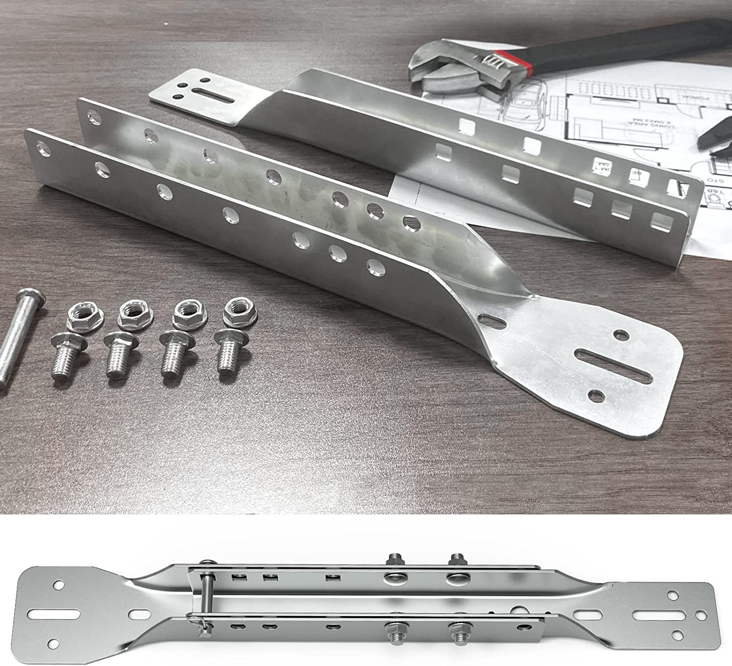 Garage Door Parts Reinforcement Bracket,Garage Openers and Parts Door Adjustable