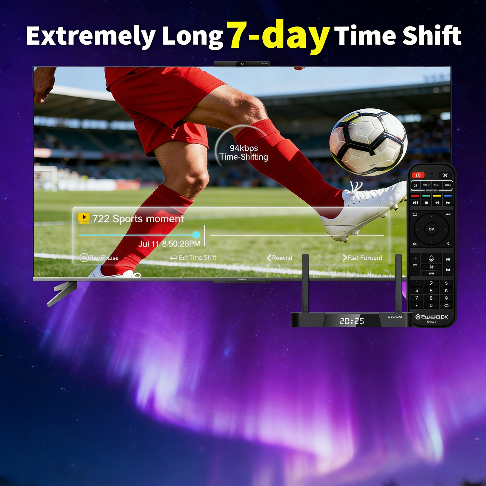 SuperBox S7 Pro Smart TV Box Media Player HD Streaming Box Latest Version