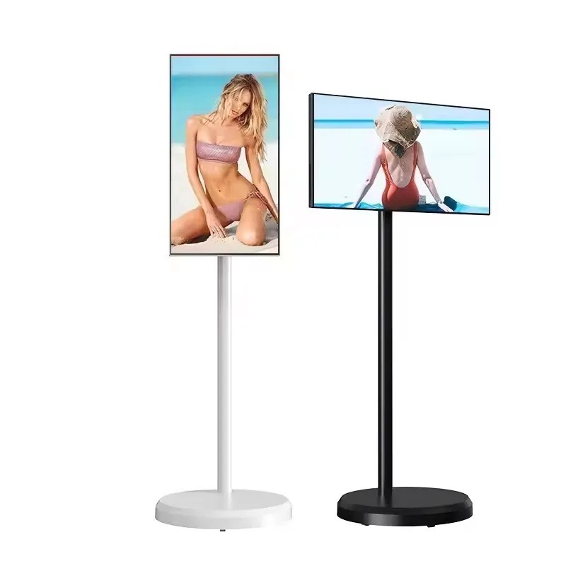21.5″ 4K Smart TV Android 13 WiFi HD Touchscreen with moveable stand