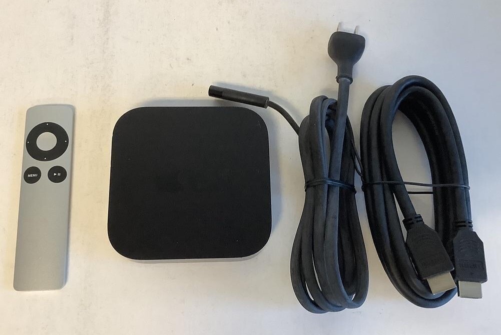 Apple OEM MC572LL/A Apple TV (2nd Generation) A1378 Black Media Streamer Genuine