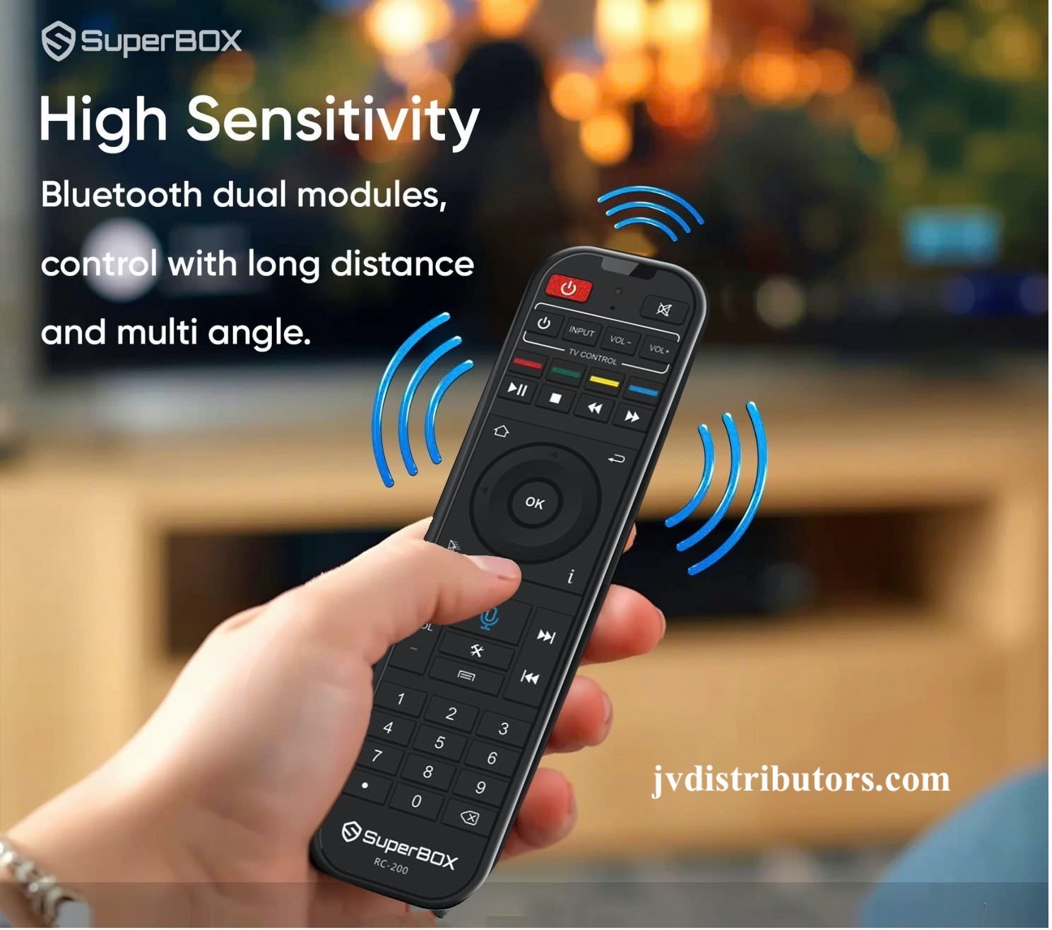 SUPERBOX S7 PRO HD streaming media player – NEWEST 2026 VERSION – Authorized