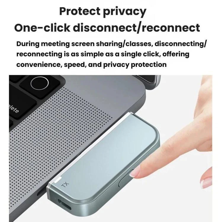 2 In 1 Type-C Portable Wireless Screen Mirroring Device HDMI Computer Wireless P