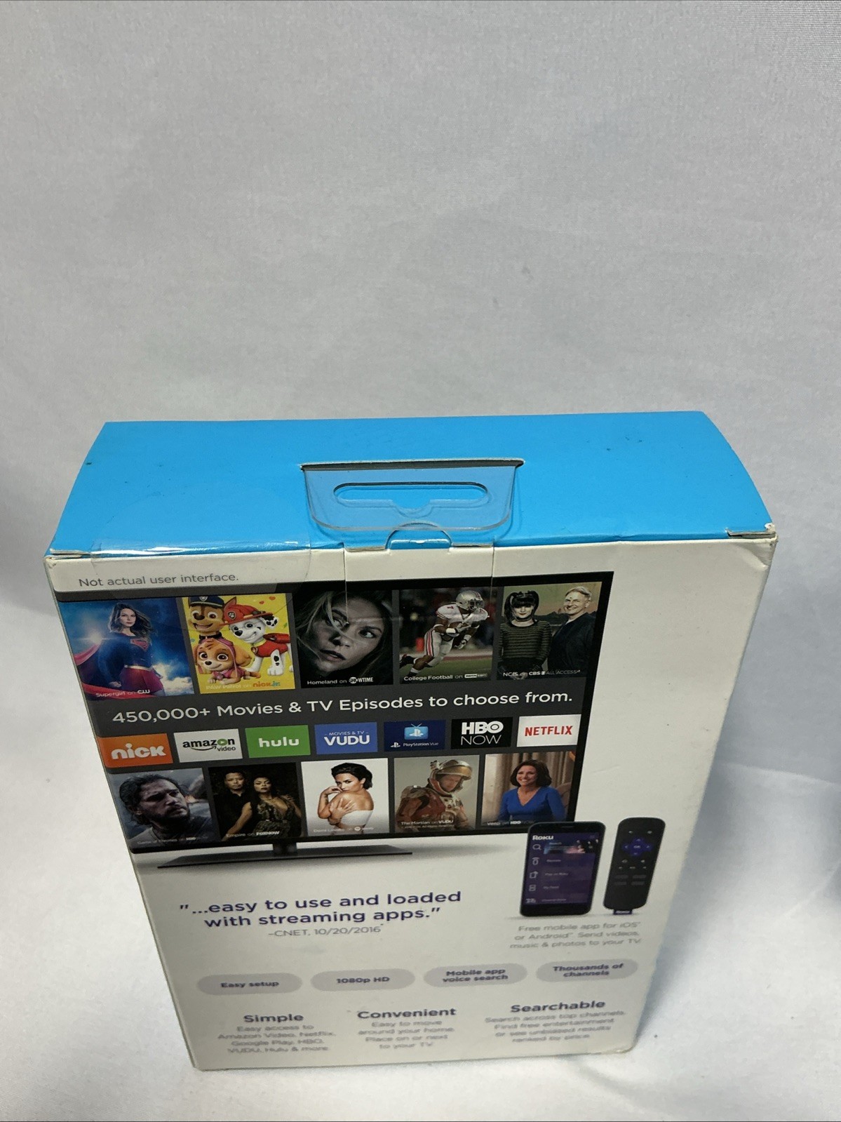 Roku Express (5th Generation) Media Streamer 3700RW VUDU Edition – Black