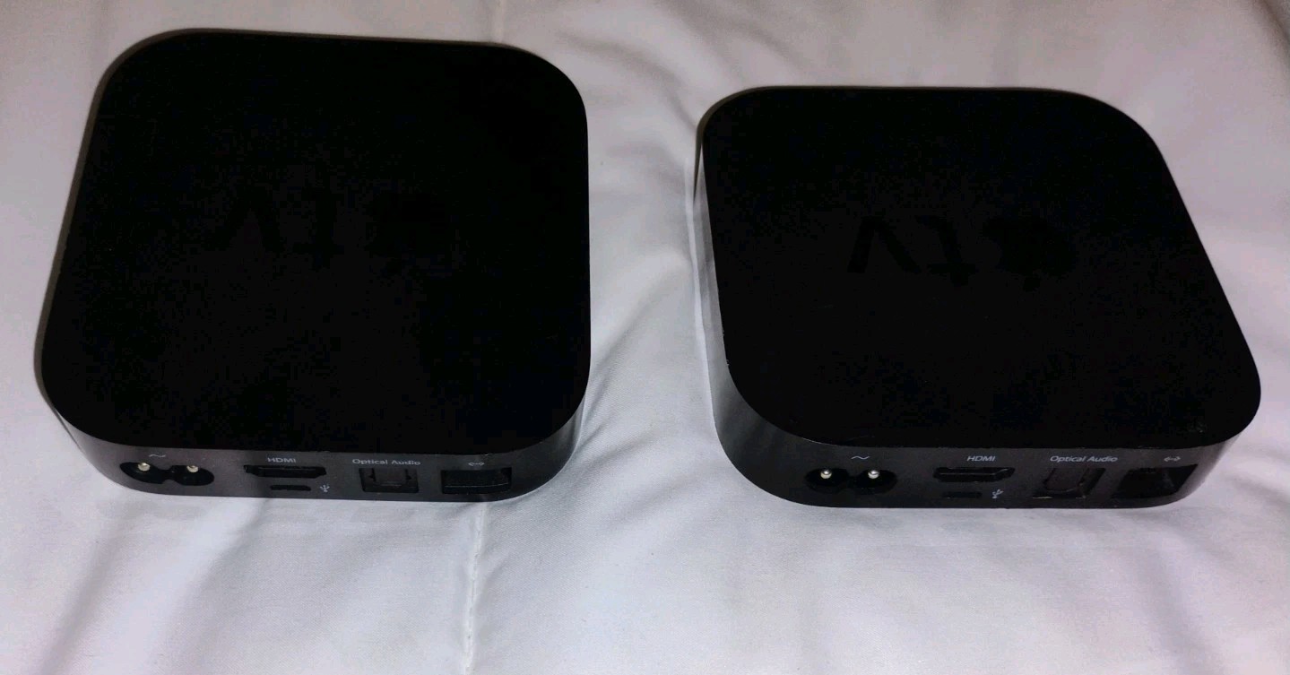 4 Lot Apple TV 3rd Gen A1469 Digital HD Media Streamer Power Tested No Accessory