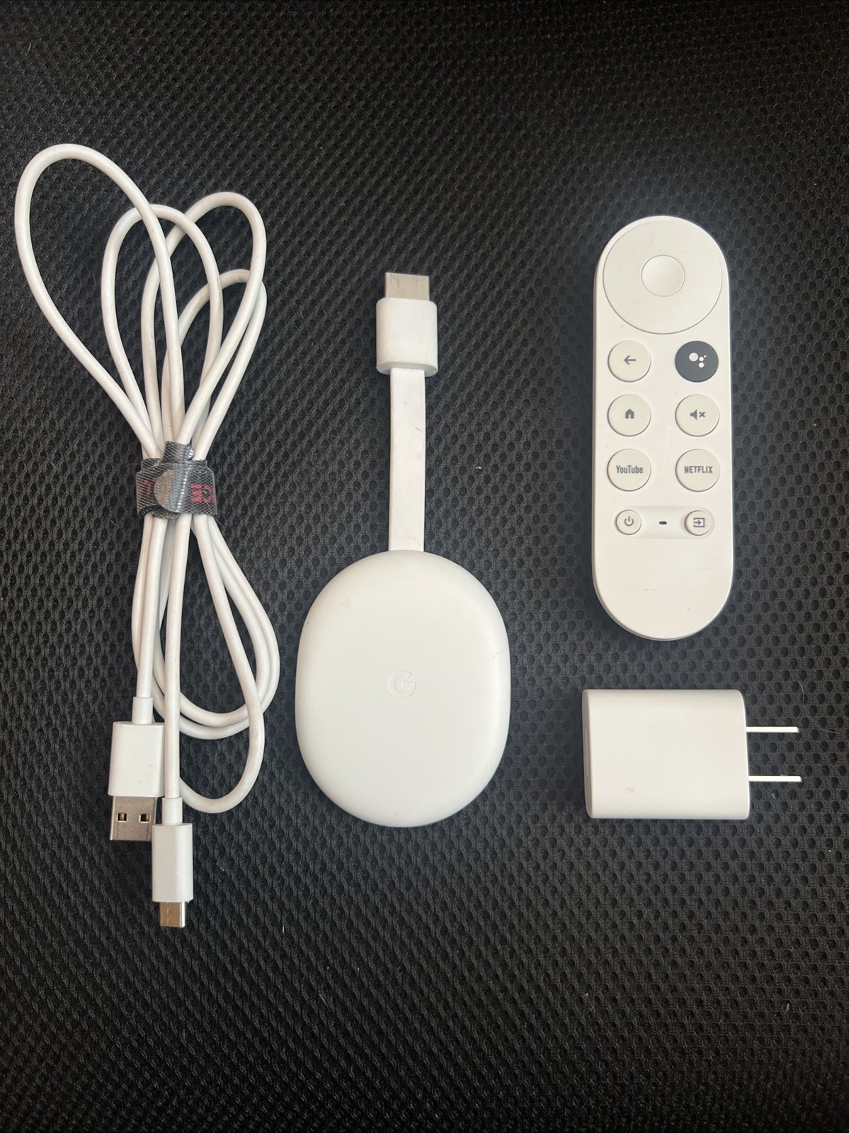 Google Chromecast with Google TV 4K UHD Media Streamer – Snow