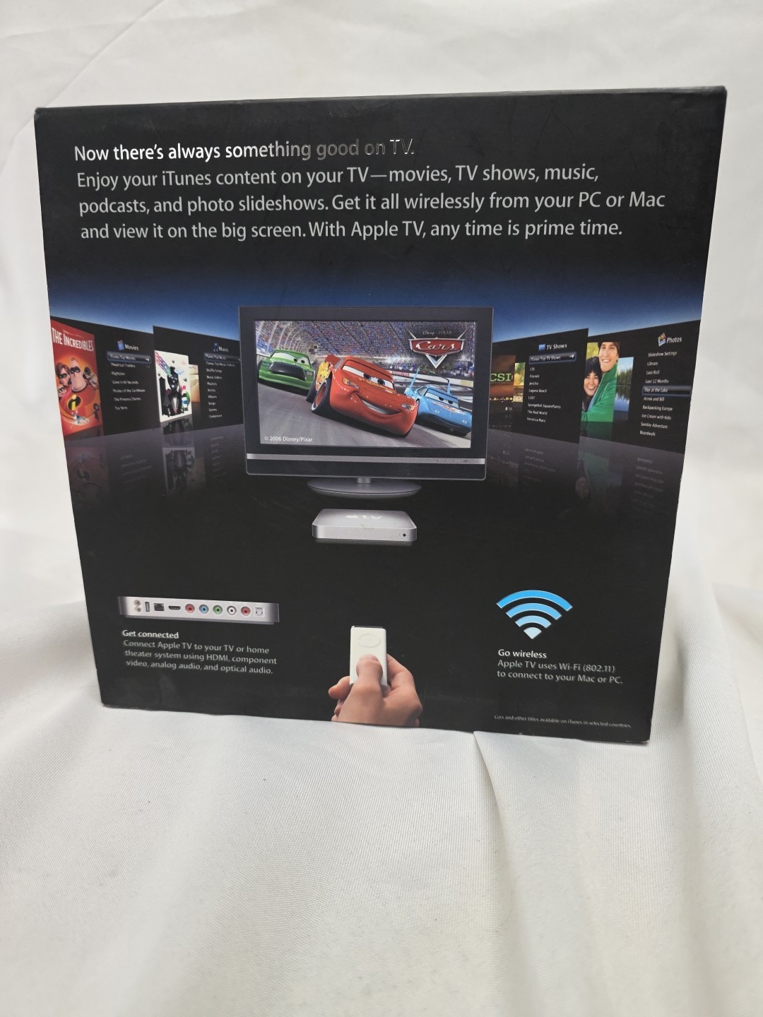 Apple TV (1st Generation) 160GB Media Streamer – A1218 (NO REMOTE) Pre Owned