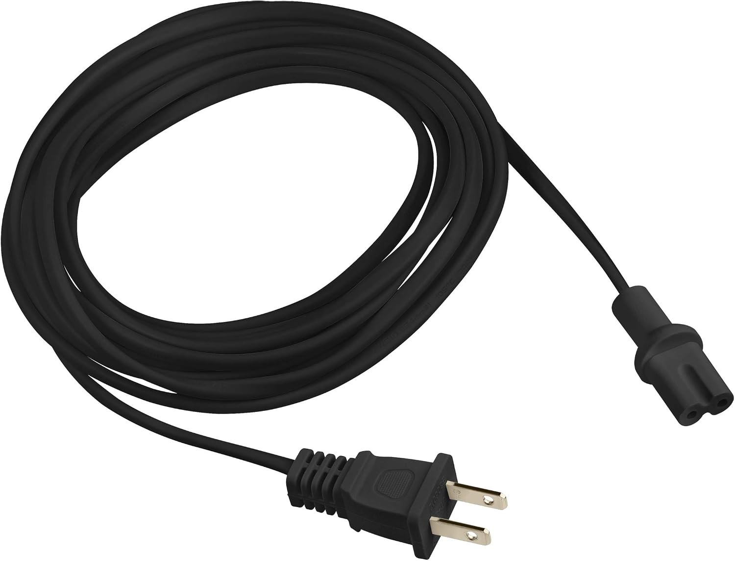 Elegant 12-Foot Power Cord for Sonos Devices – Compatible & Durable Black Cable