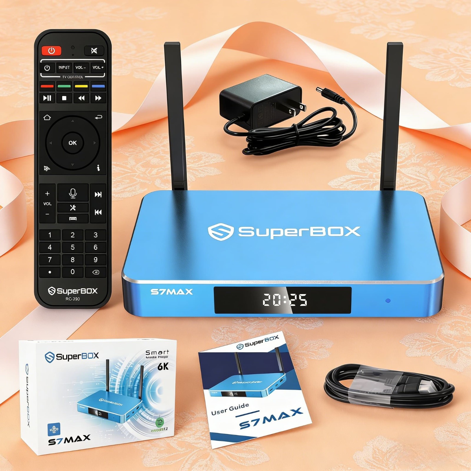 Genuine SuperBox S7 Max | Trusted Seller | 24/7 Priority Support | Same Day Disp