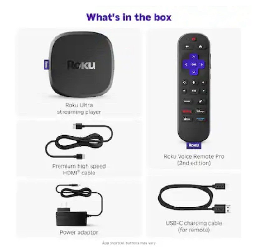 Roku Ultra 2024 Streaming Player – 4K Streaming Device for TV with HDR10+, Dolby