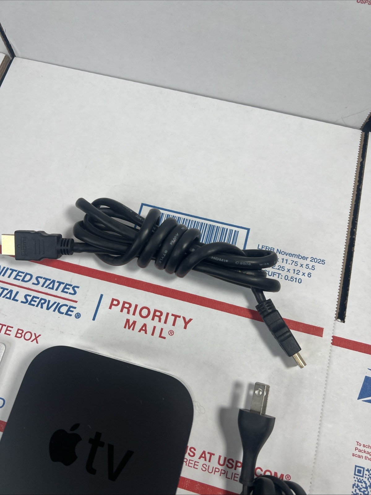 Apple TV A1625 (4th Gen) 32GB HD Streamer + Remote – SAME DAY SHIP – WARRANTY !-