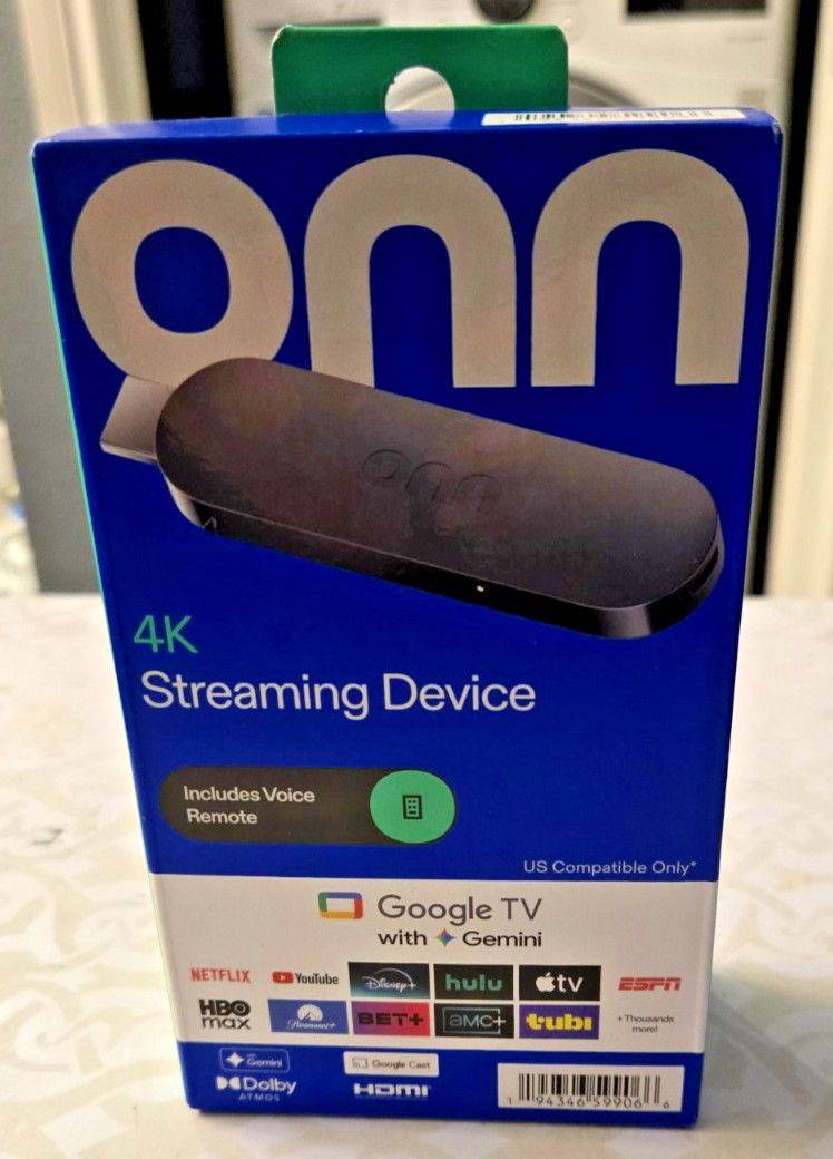 onn 4K Plus Streaming Device, Google TV – Ultra-fast THE OG!!