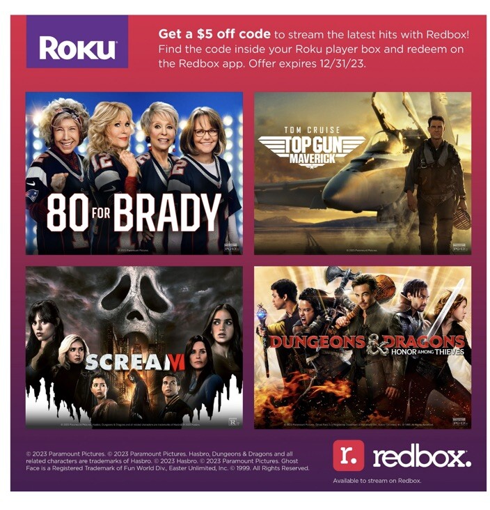 Newest Roku Premiere 3920R HD / 4K / HDR Streaming Media Player, Latest Version.