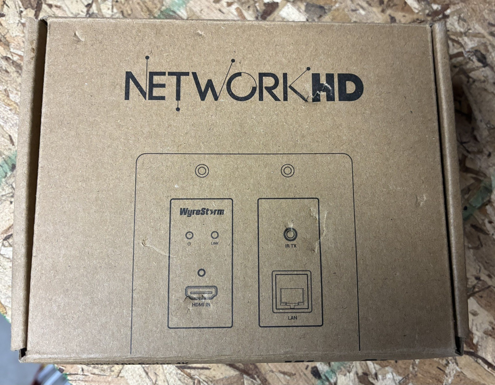 WyreStorm NHD-120-IW-TX In-Wall Encoder 4K H.265 / PoE / HDMI / 1GbE