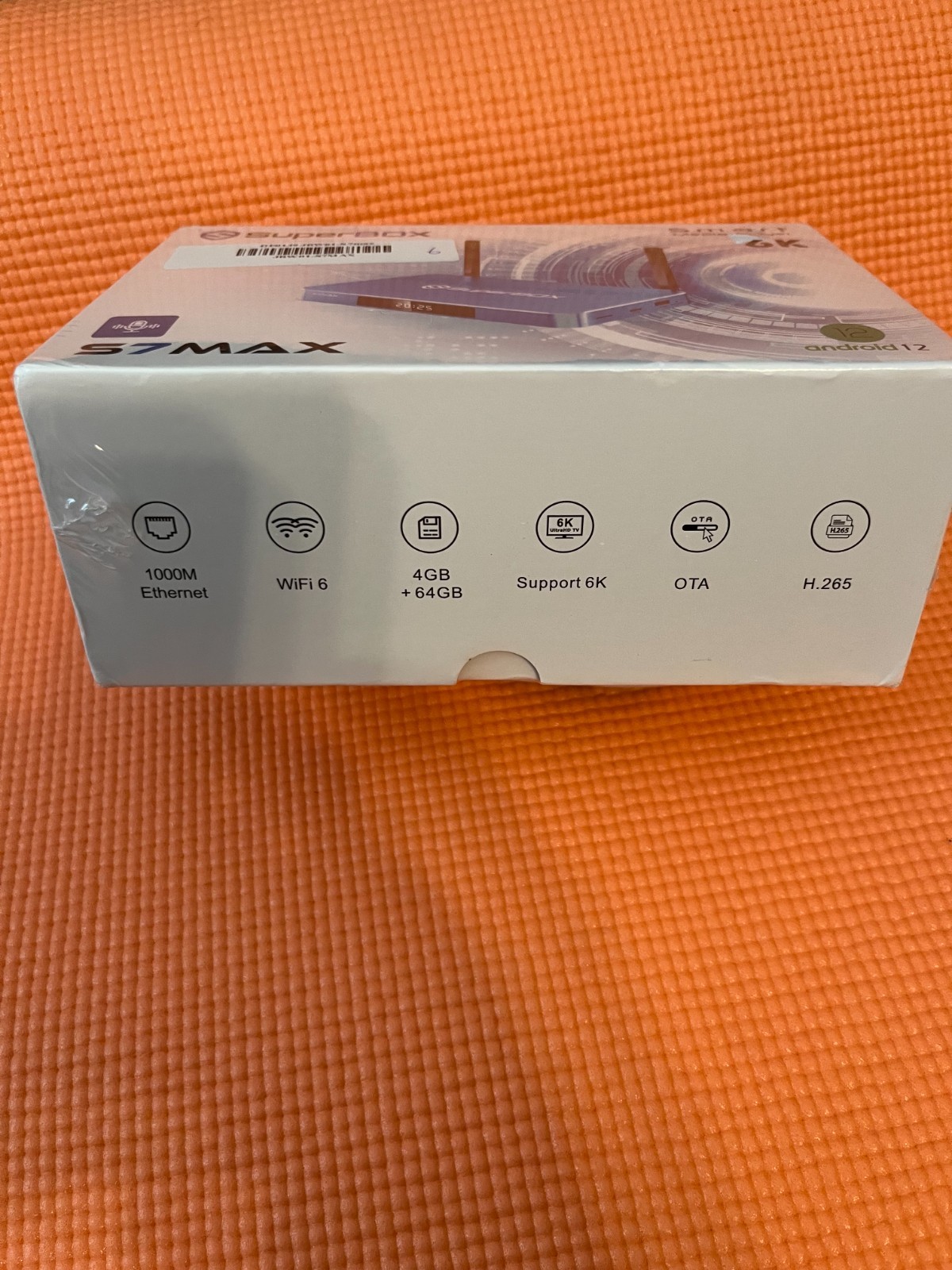 SuperBOX S7MAX ( NEW & UNOPENED ) – STREAMING SMART MEDIA PLAYER