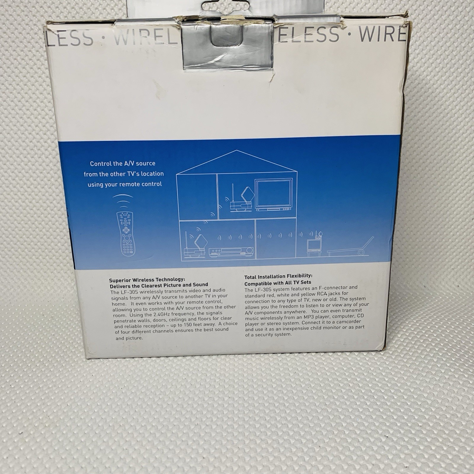 Terk Wireless A/V Transmitter & Receiver LF-30S Digital Media Streamer