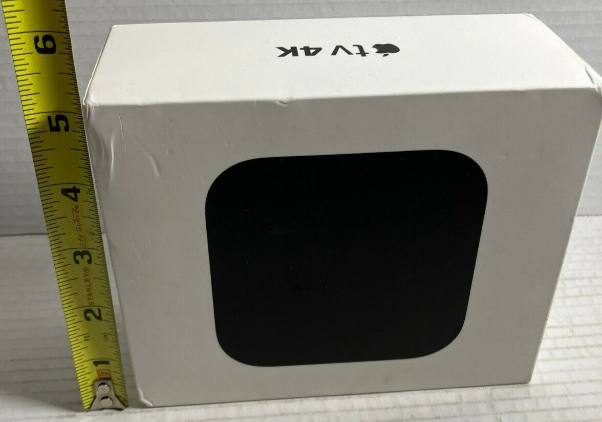 Apple TV 4K 32GB MQD22LL/A Media Streamer Model A1469 Black