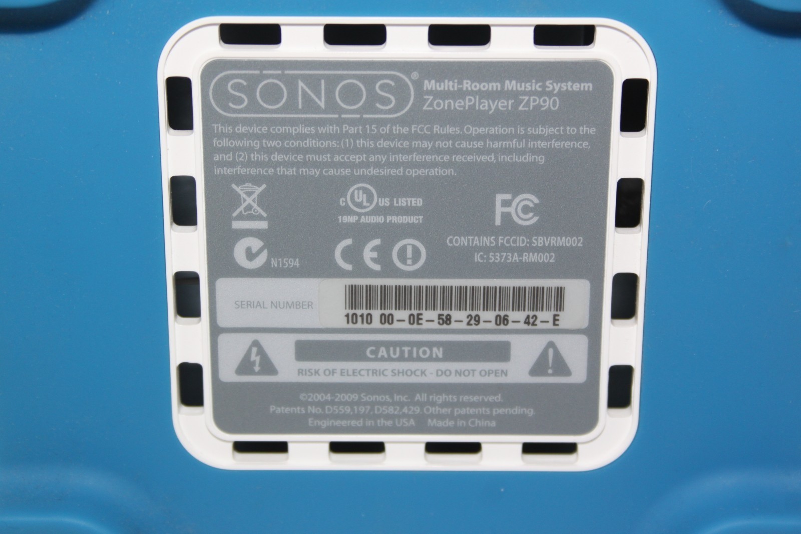Lot of 2 Sonos ZonePlayer 90 Media Streamer