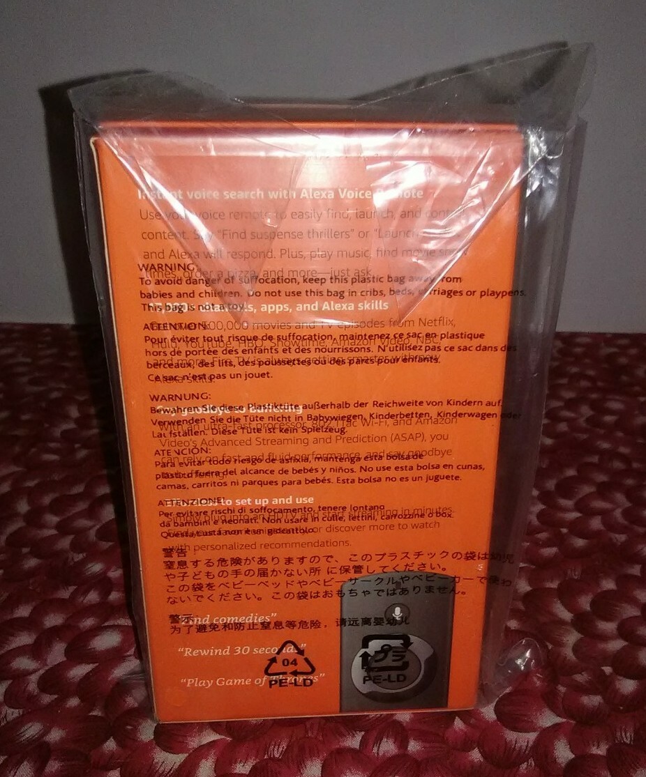 Amazon B00ZV9RDKK Fire TV Stick with Alexa Voice Remote – Black