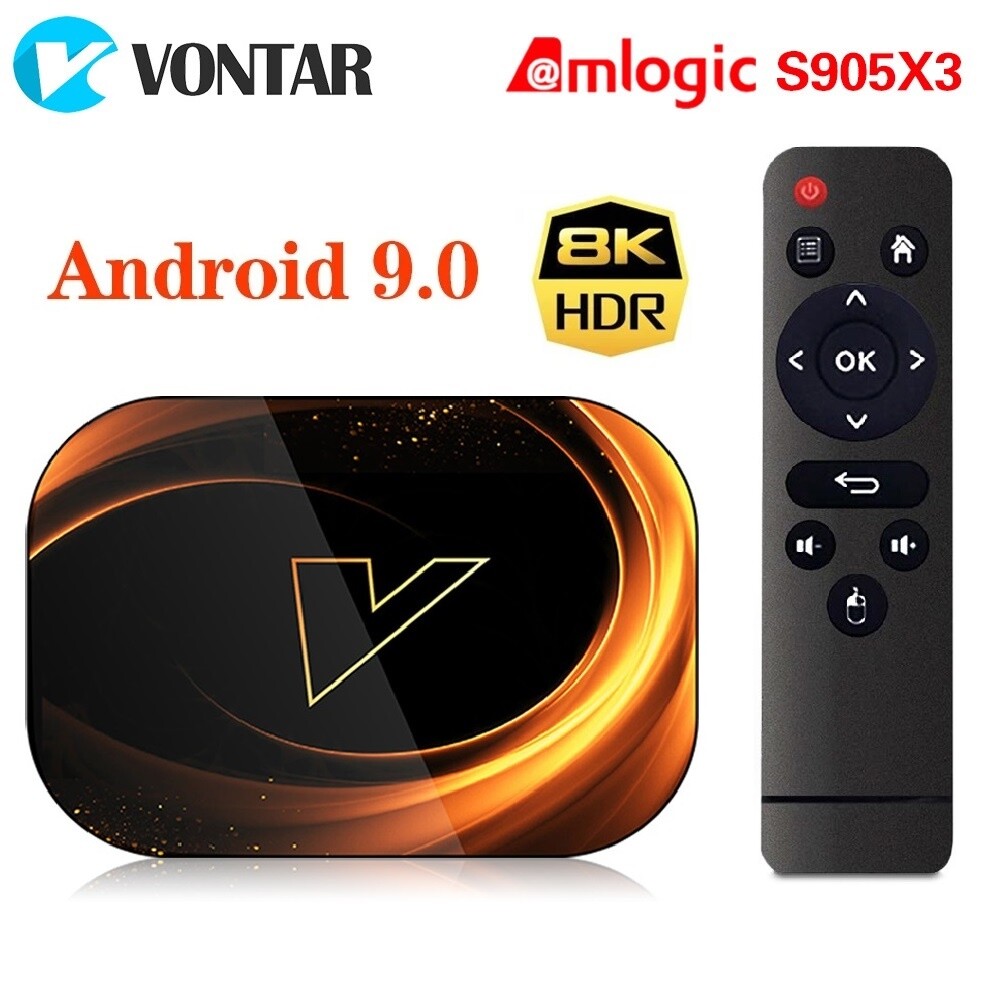 VONTAR X3 4GB 32GB 8K TV BOX Android 9 Smart Android TVBOX