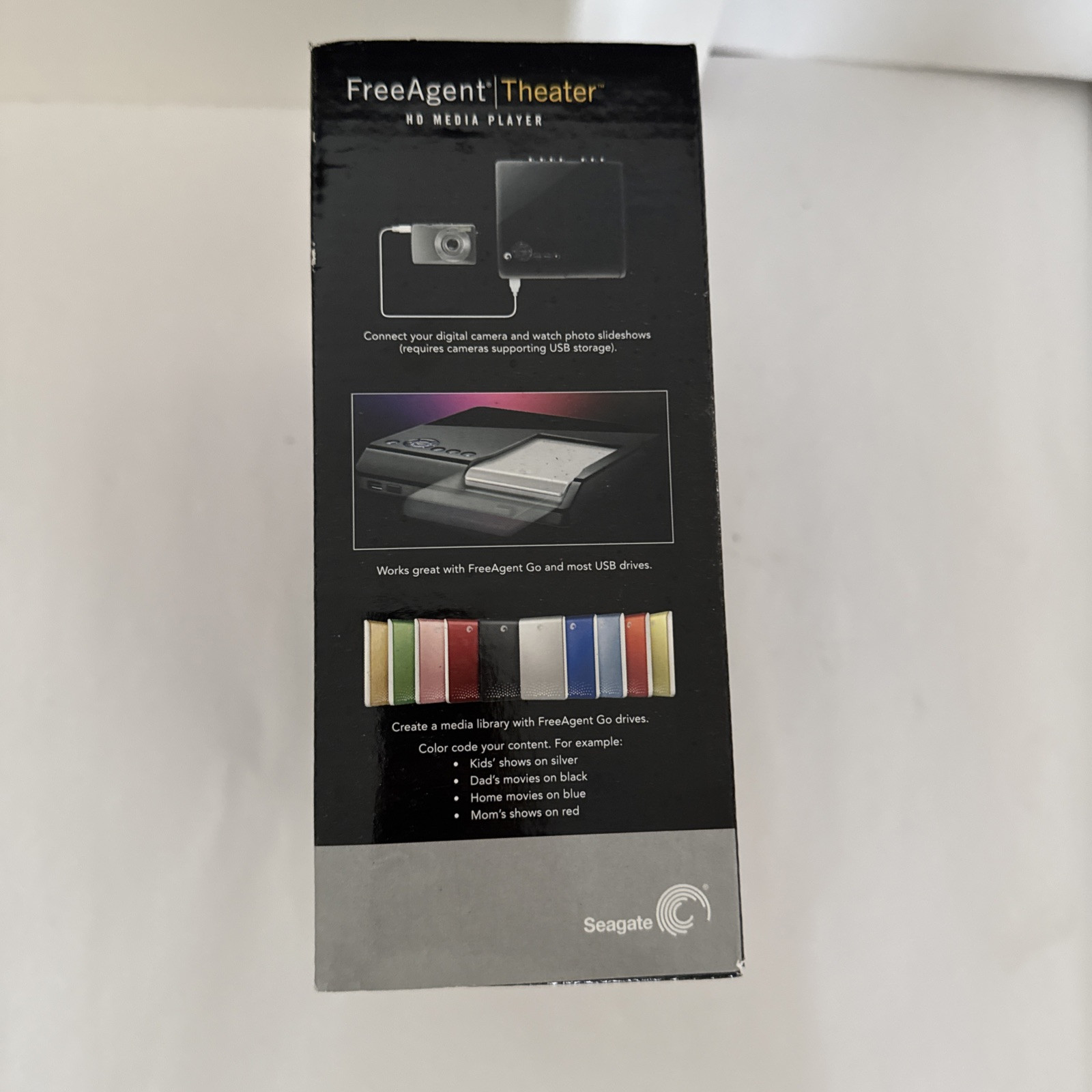 Seagate FreeAgent Theater Media Player STCEM101-RK *Never Used*