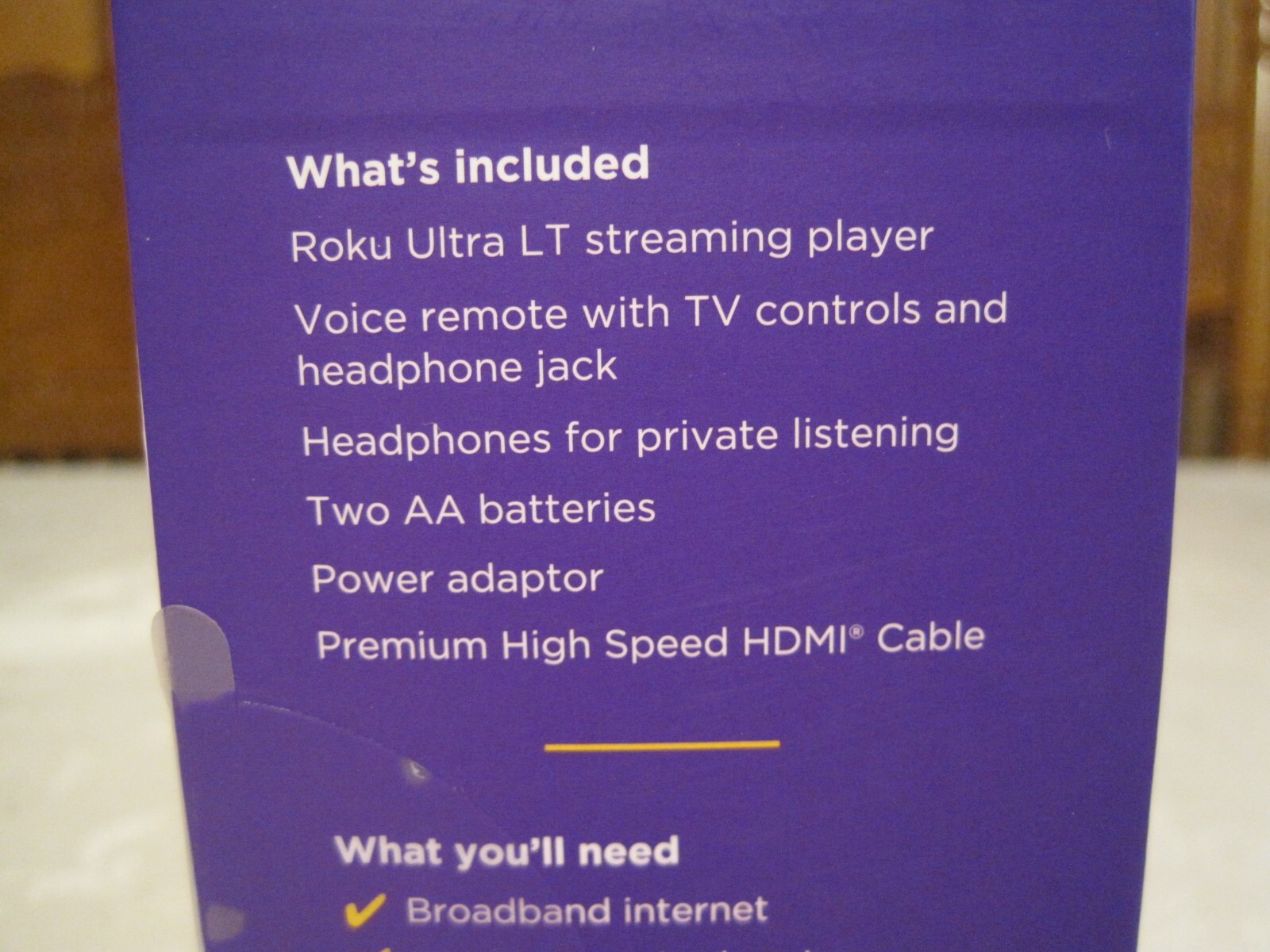 2022 ROKU ULTRA LT HD/4K/DOLBY VISION STREAMING DEVICE/DUAL-BAND WI-FI BRAND