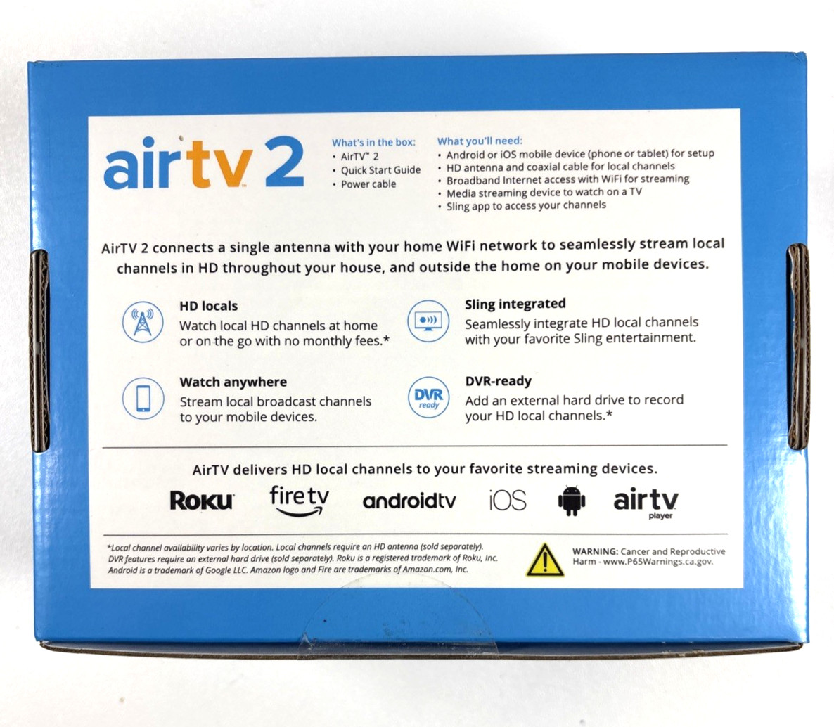 SEALED AirTV 2 Local Channel Streamer – Latest Model