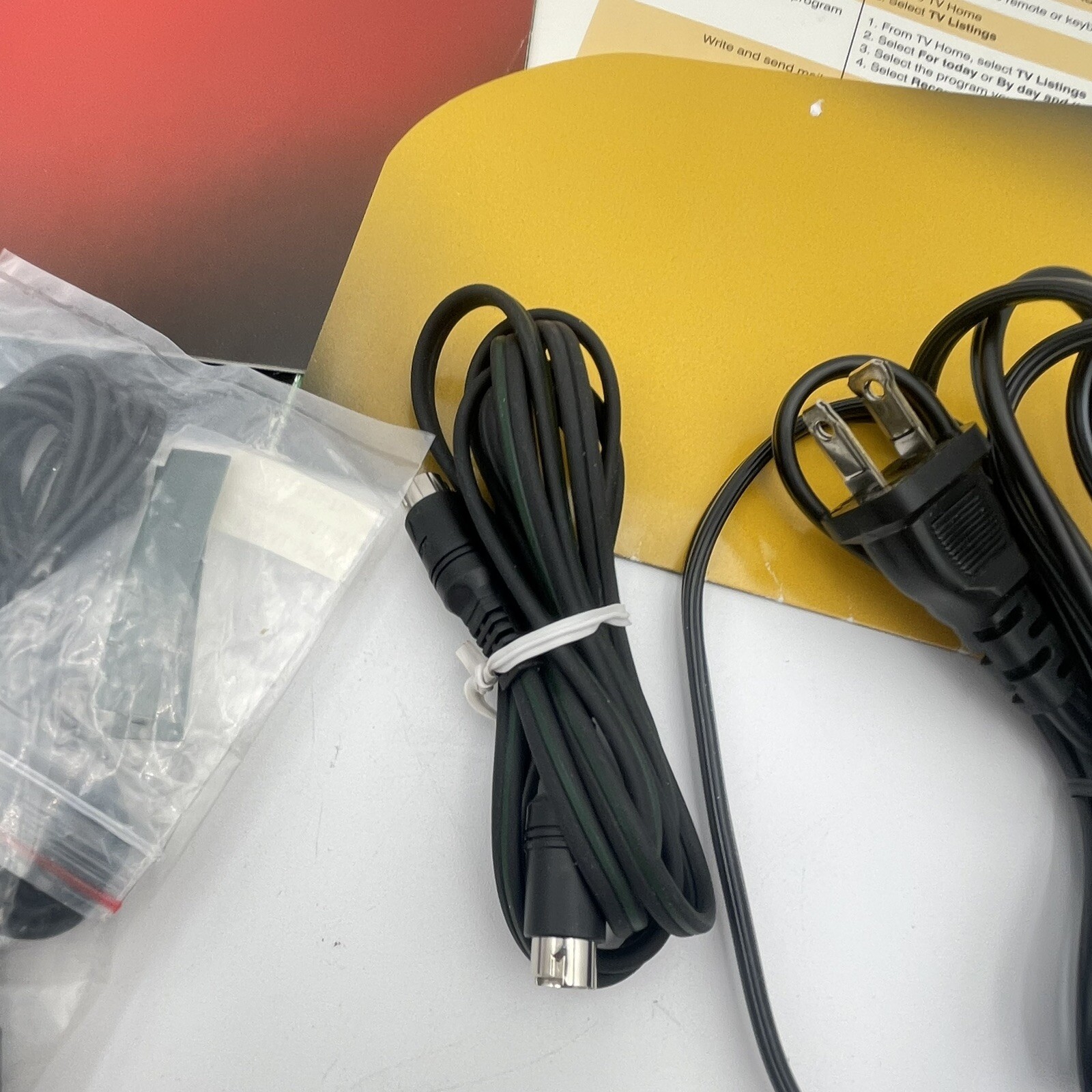 Sony Web TV INT-W200 Webtv: REPLACEMENT PARTS Manual & Cords & Reference Guide