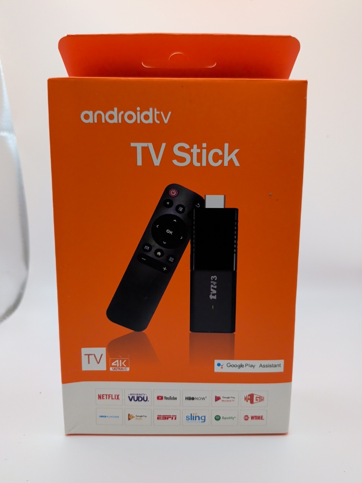 TVR3 Android TV Stick 8GB+128 Media Player Smart 4K TV Stick HD2.0 Wifi