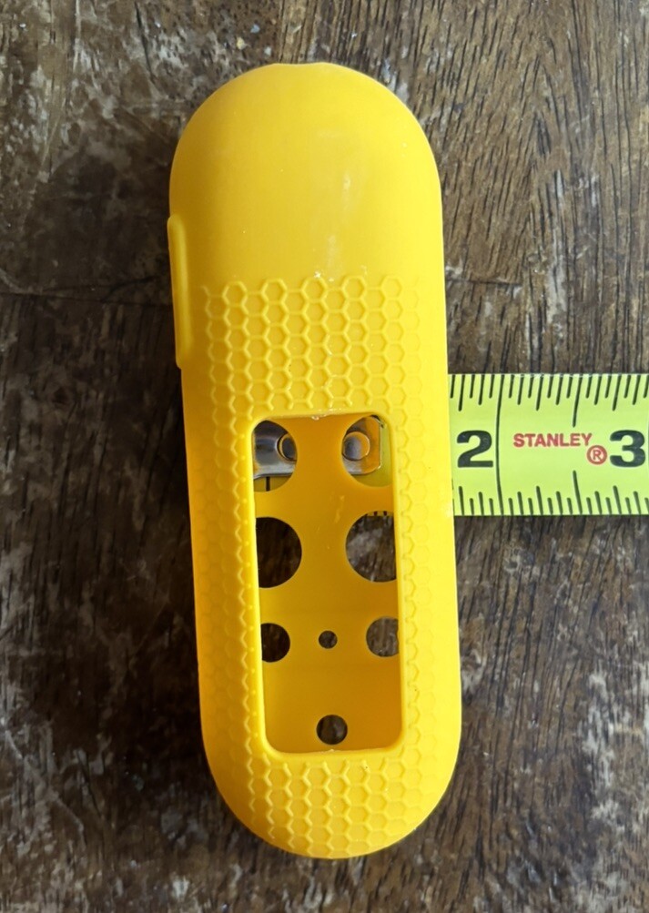 Wasserstein Mini Remote Silicone Cover Google Chromecast Compatible Yellow