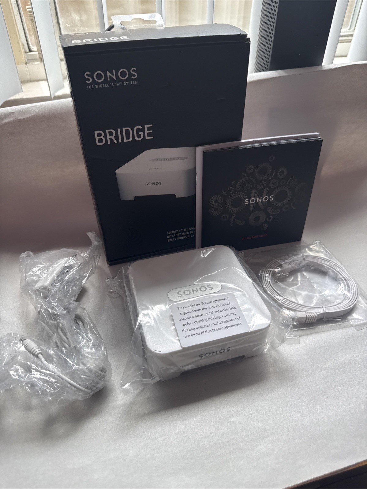 2013 | Sonos | Sonos Bridge (sw v4.2) | Wireless Mesh Network Adapter | New