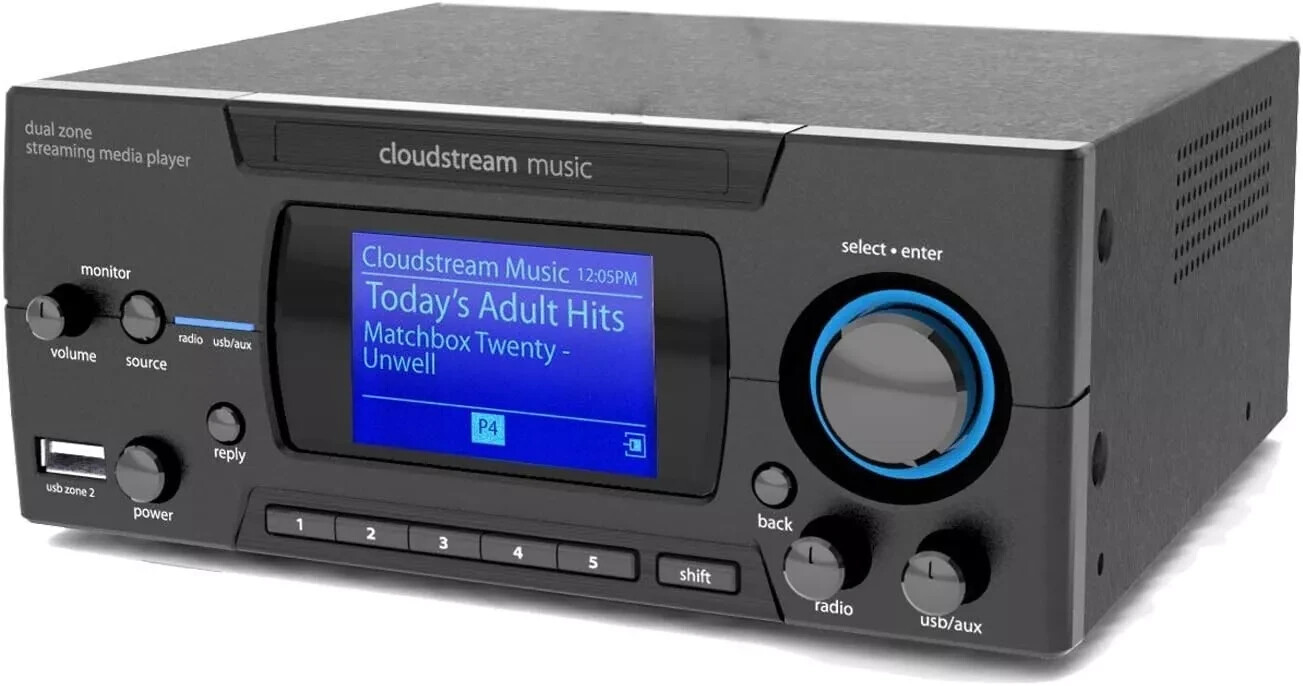 EOS Intellitouch EOSP-500 Dual Zone Streaming Music Media Player NEW IN BOX