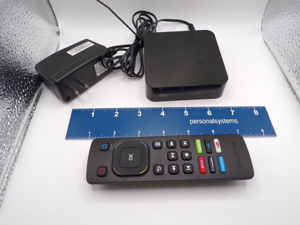NETGEAR Neo NTV300 WiFi TV Streaming Video Media Player w/Remote & AC Adapter
