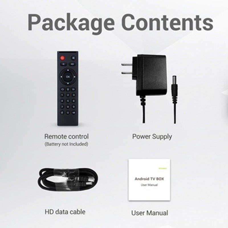 TX6 Android 9.0 TV Box 2GB 16GB UK US EU Plug