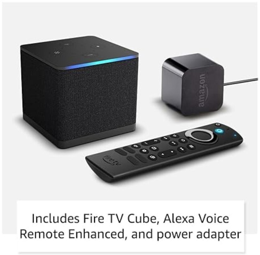 🔥 Amazon Fire TV Cube 3rd Gen. Media Streamer Wi-Fi 6E NEW Factory Sealed (NAP)