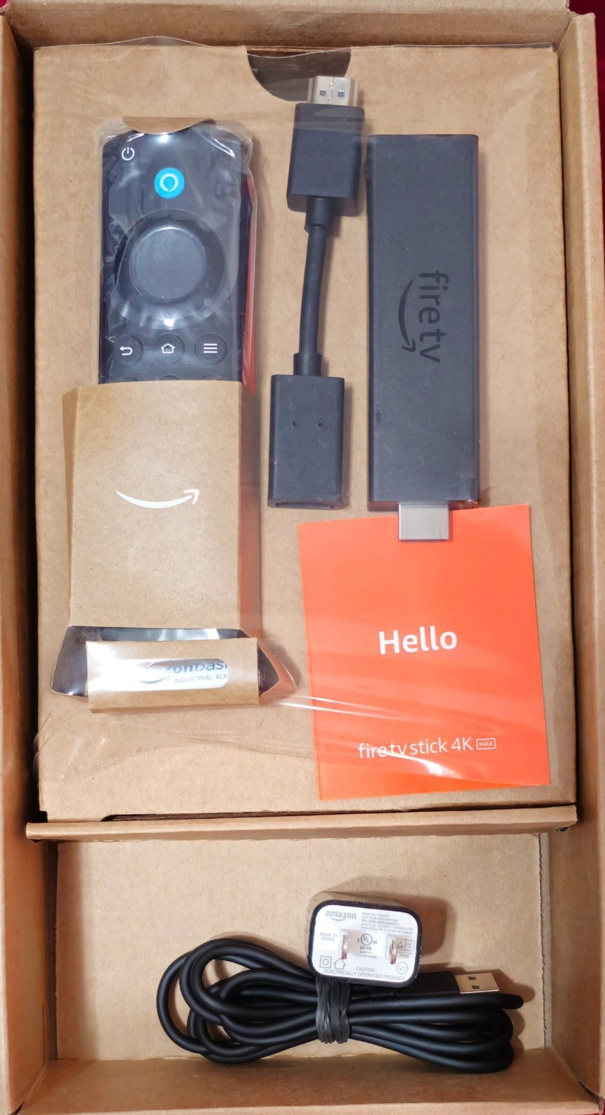 Amazon Fire TV Stick 4K Max (2021) streaming device, Wi-Fi 6, Alexa Voice Remote