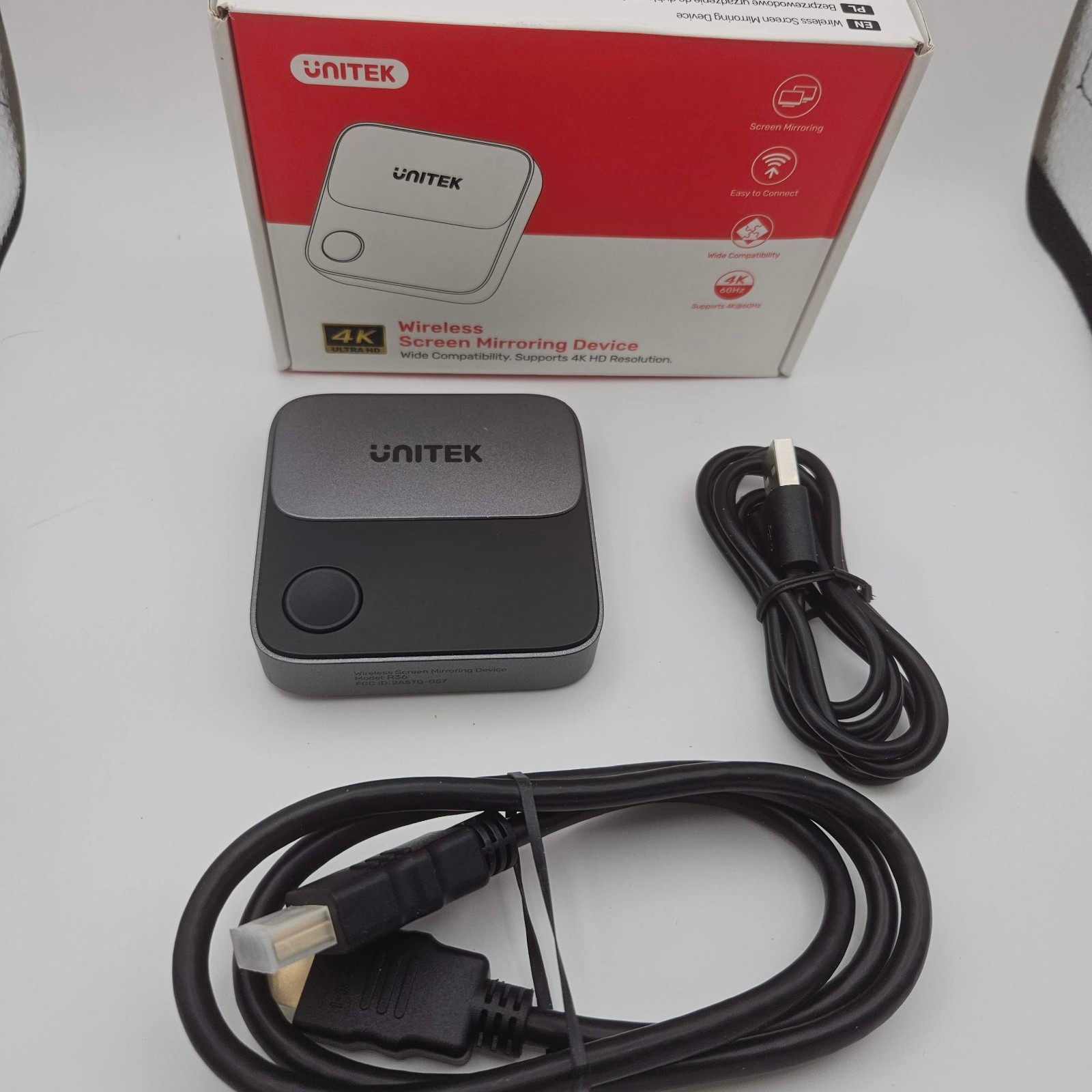 Unitek Hdmi Wireless Display Dongle Adapter – 5G Screen Mirroring Receiver TV