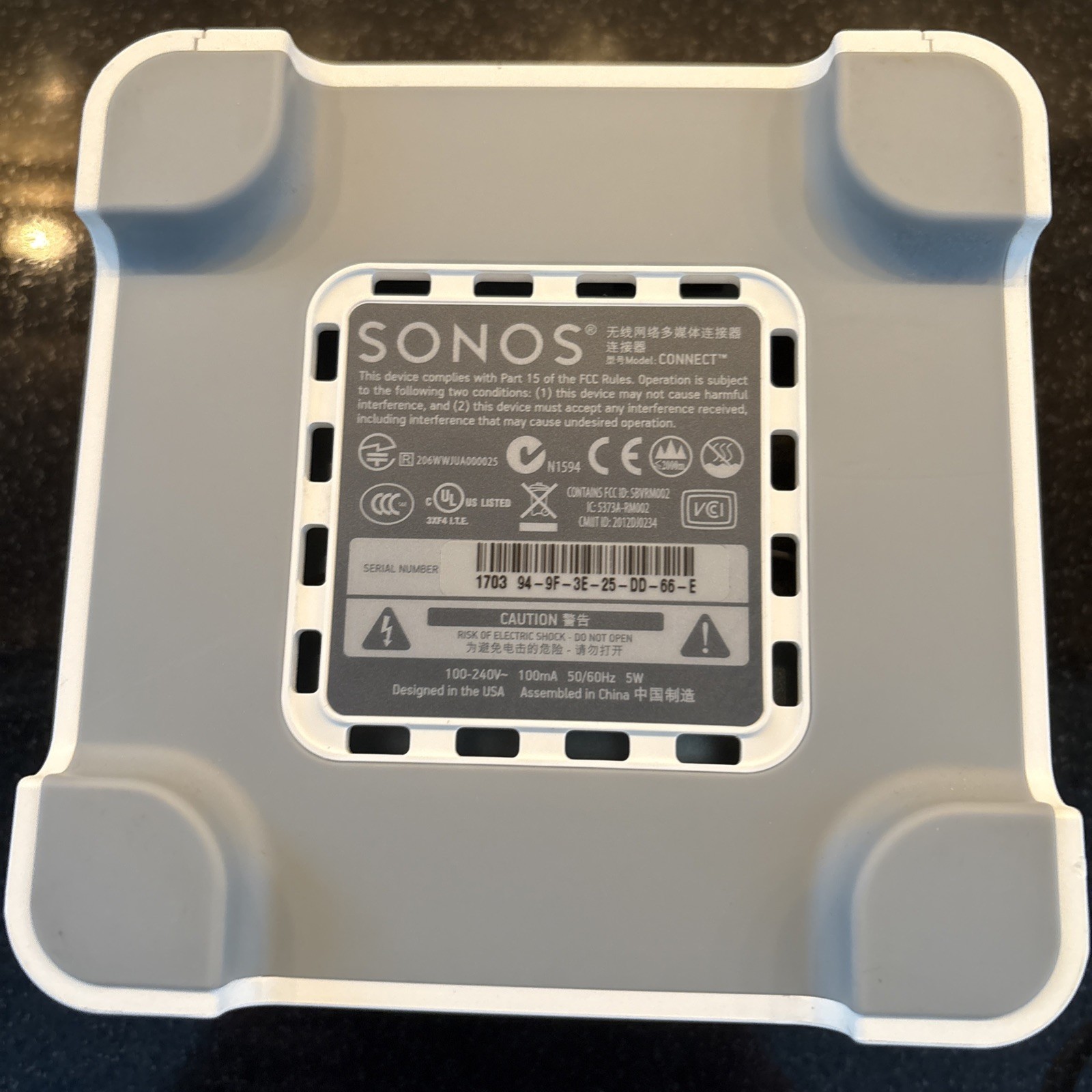 Sonos Connect : Amp – Gen 1 PERFECT WORKING CONDITION POWER CORD-6 Available