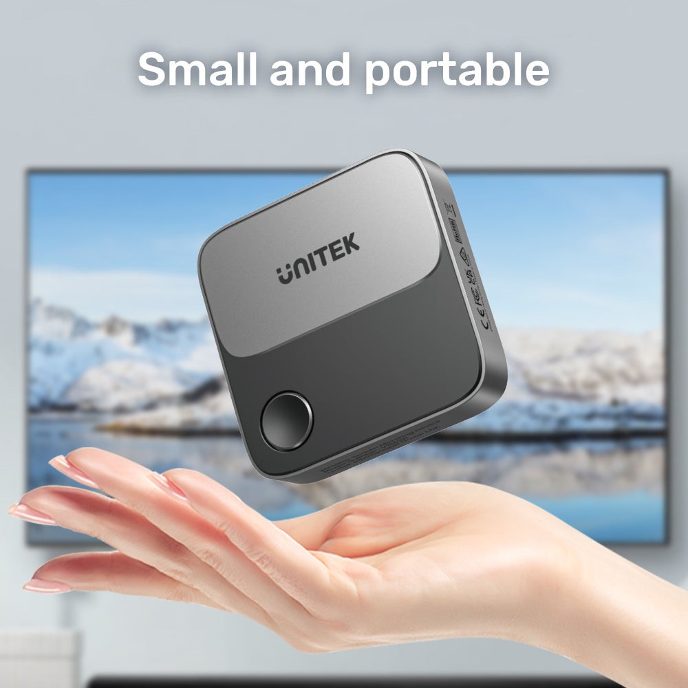 Unitek Hdmi Wireless Display Dongle Adapter – 5G Screen Mirroring Receiver TV