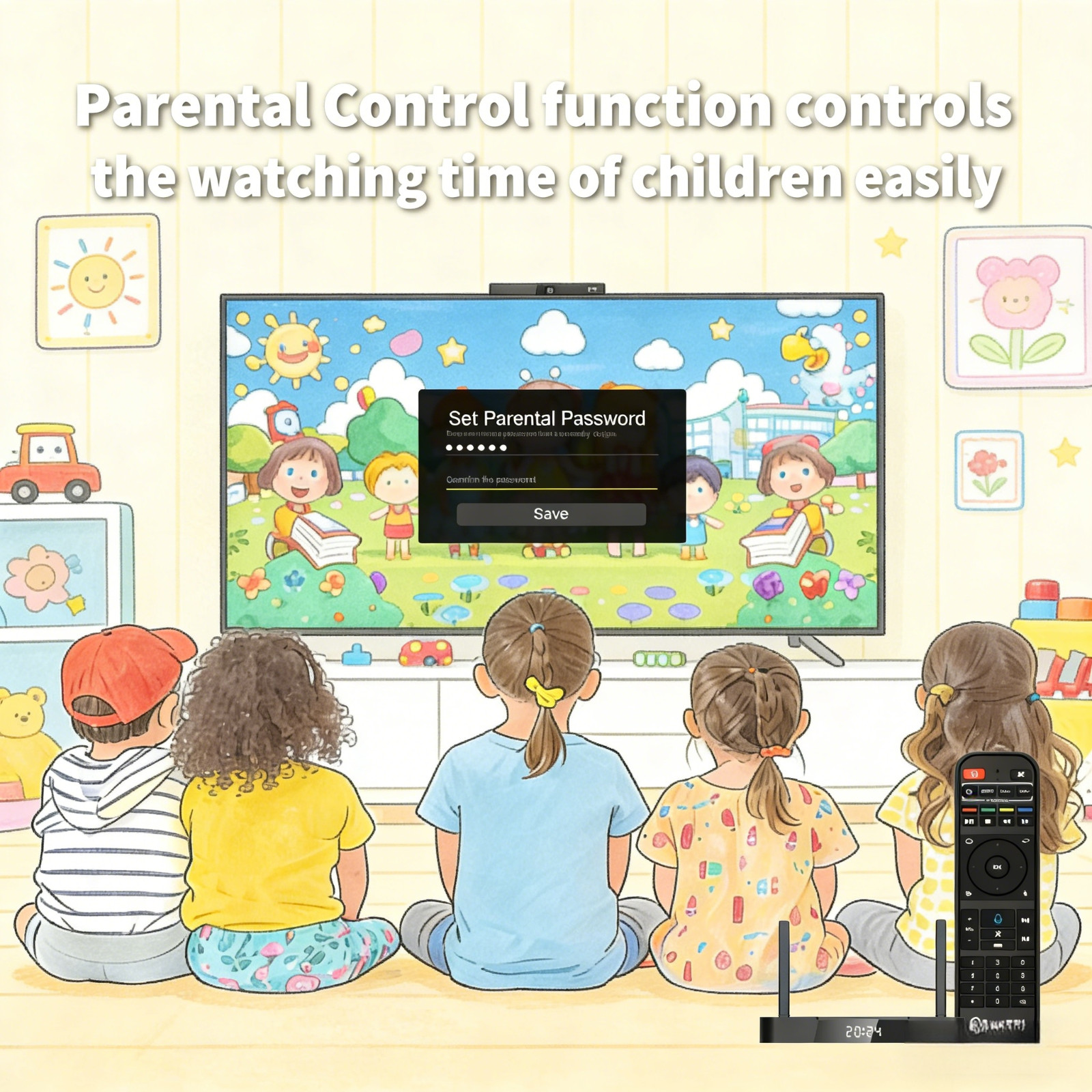 SuperBox S6 Pro 6K WiFi 6 Media Player 4GB/32GB Bluetooth Voice Remote