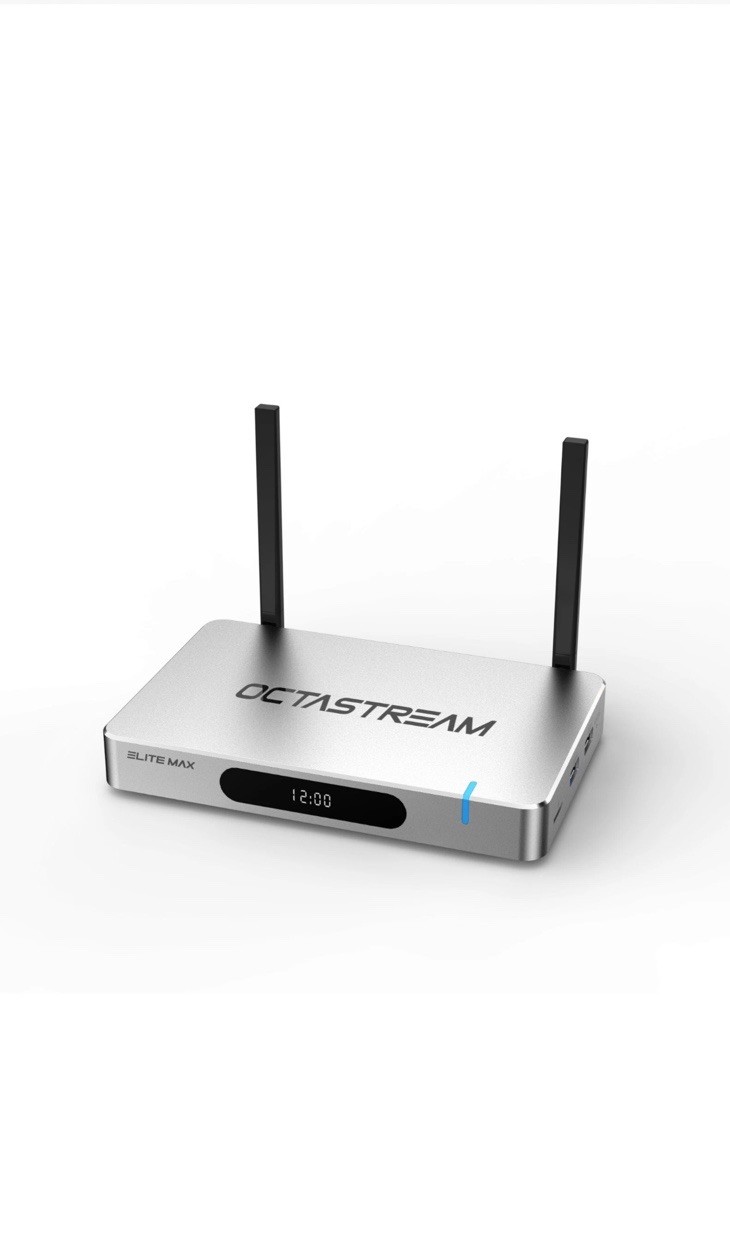 Octastream Elite Max Smart Media Player W/ Voice Remote!FREE PRIORITY SHIPPING!!