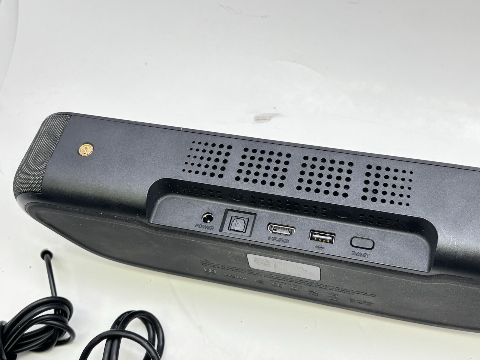 Roku Streambar 9102x Media Streamer with Power HDMI & OPTICAL Cords—NO Remote