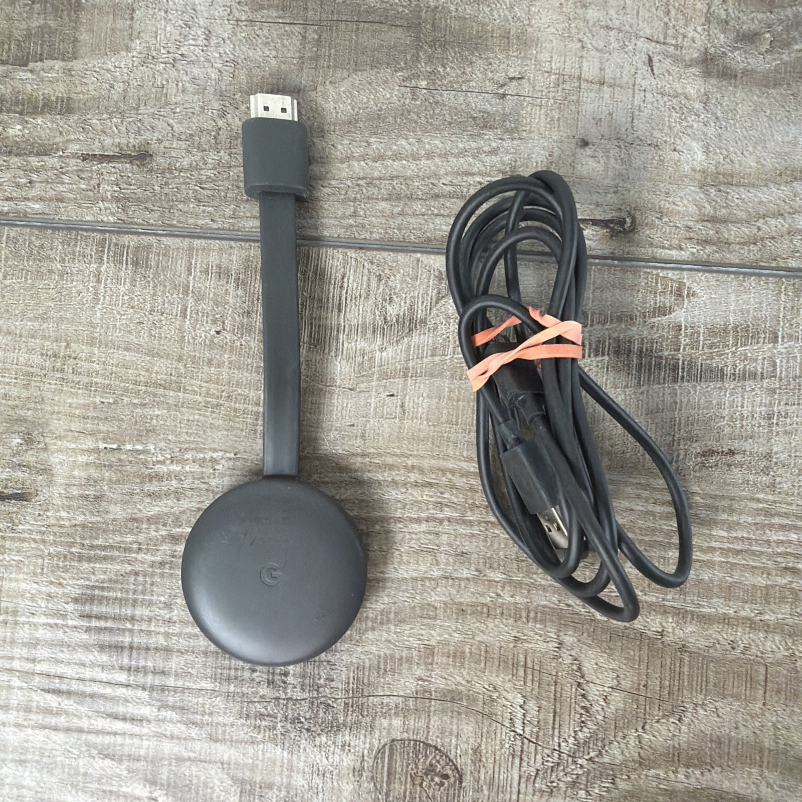 Google Chromecast HD (3rd) 1080p Media Streaming Device – W/ Power Cable TESTED!