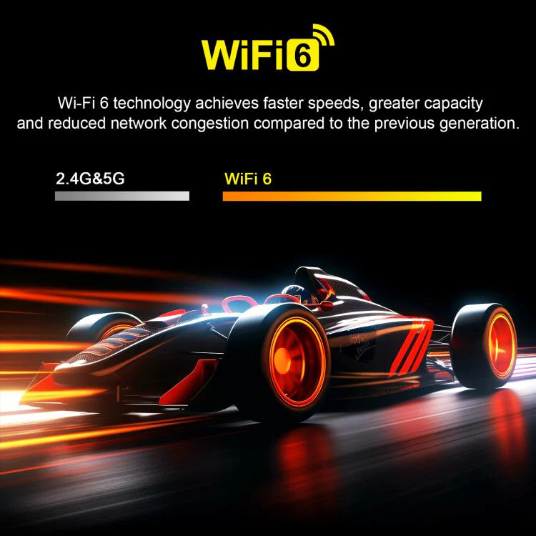 H96Max 4K UHD Android 14 Smart TV Box with Remote Control, RK3518 Quad-Core, 1G