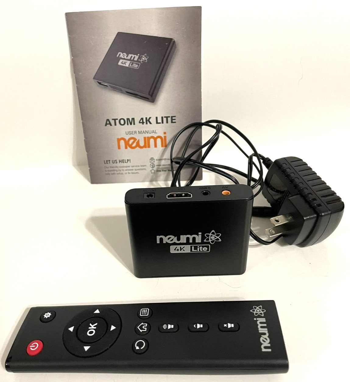 NEUMI Atom 4K Lite Ultra-HD Digital Media Player-Works Great