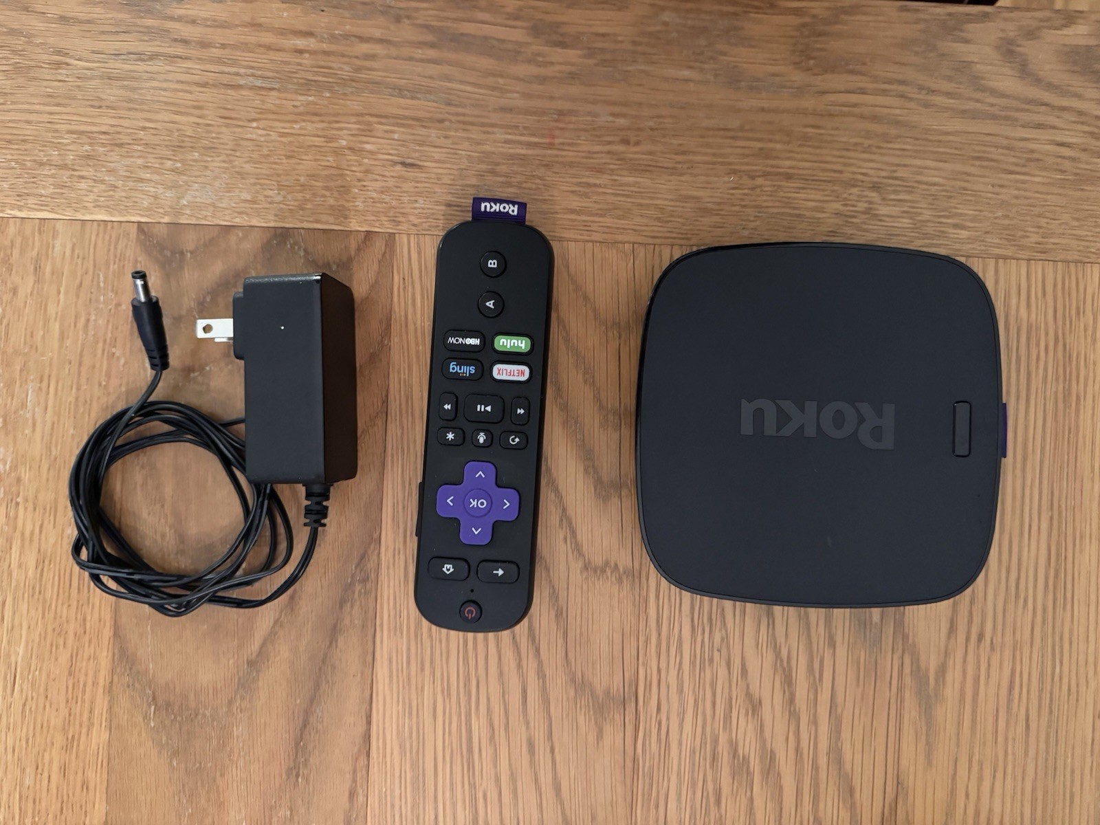 Roku Ultra 4K UHD Streaming Media Player w/ Voice Remote & Power Adapter